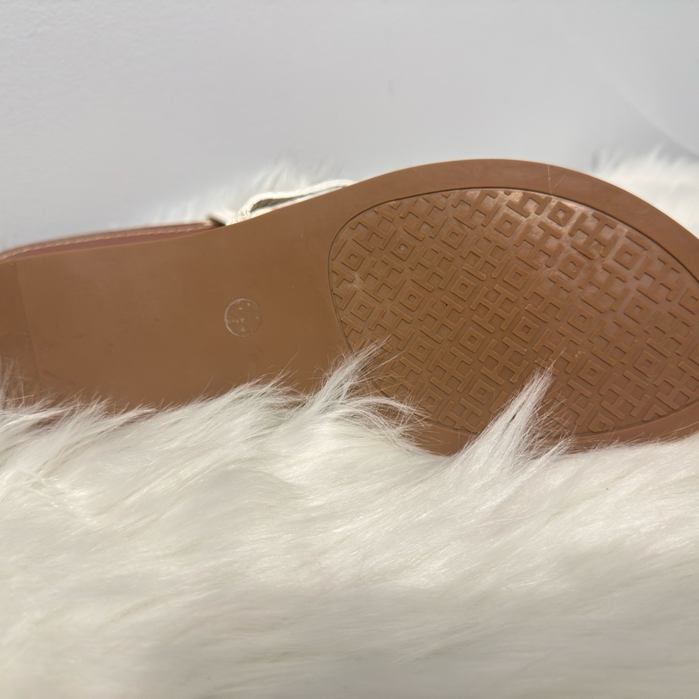 Tory Burch Cream and Brown Sandals - Picture 6 of 6